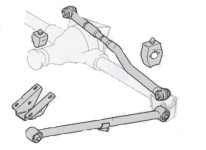 Rear axis